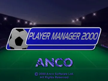 Player Manager 2000 (EU) screen shot title